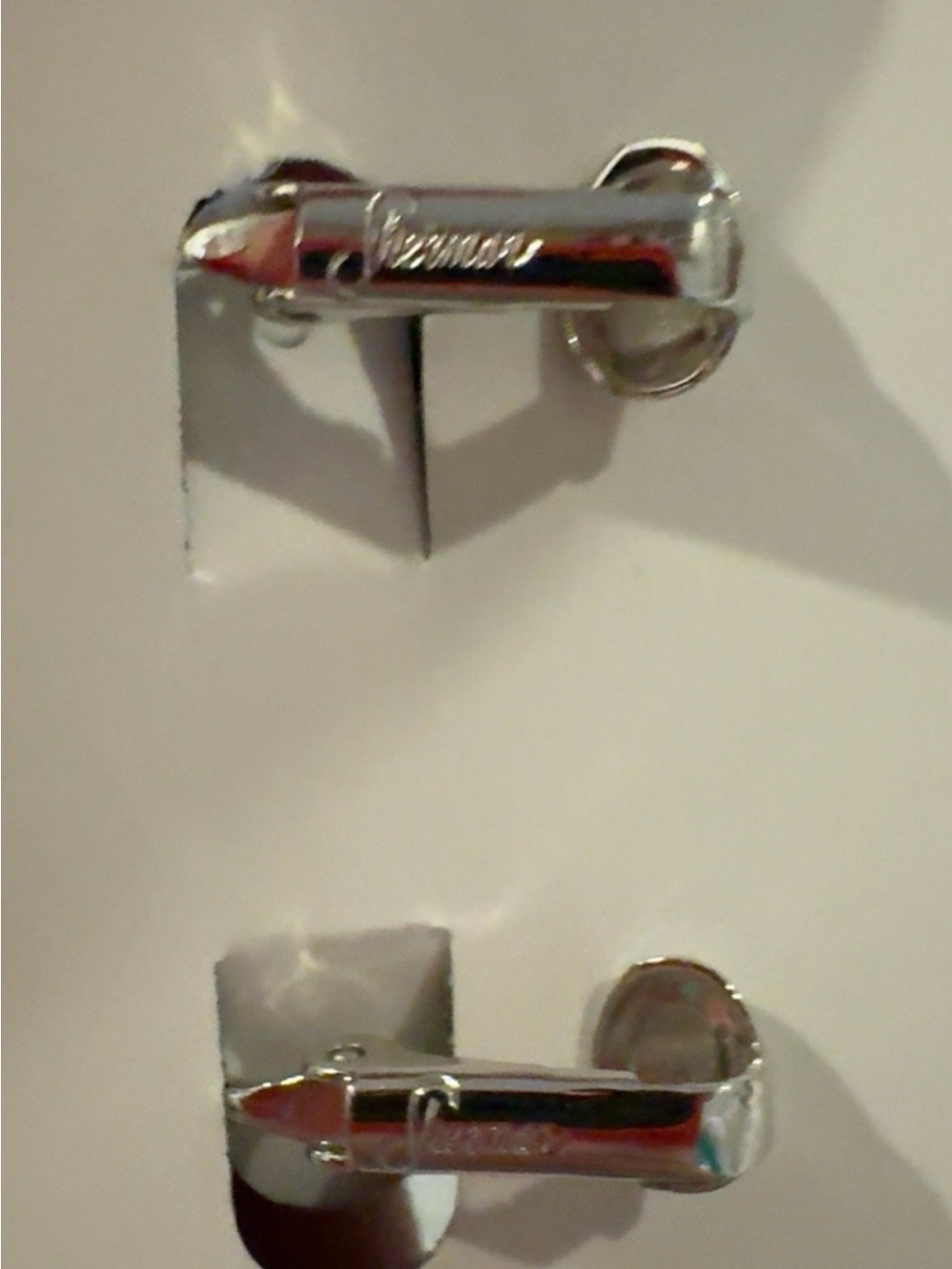Sherman vintage clip on earrings - Picture 2 of 2